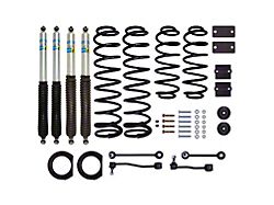 Bilstein B8 5100 Series Front and Rear Shocks for 1.50 to 2.50-Inch Lift (18-25 Jeep Wrangler JL 4-Door w/o Winch, Excluding Rubicon)