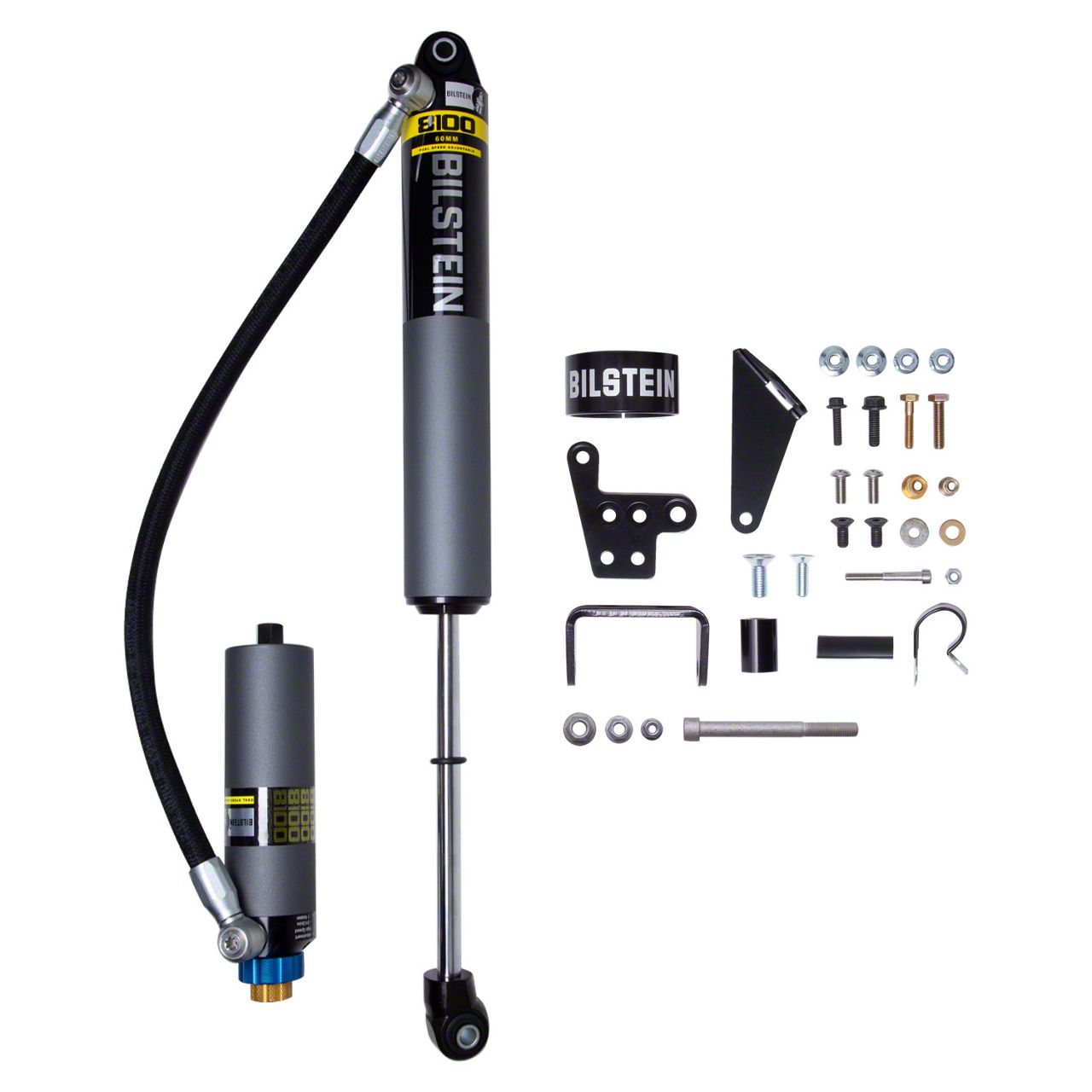 Bilstein B8 8100 DSA Series Front Shock for 3 to 4.50-Inch Lift; Passenger Side (18-25 Jeep Wrangler JL)