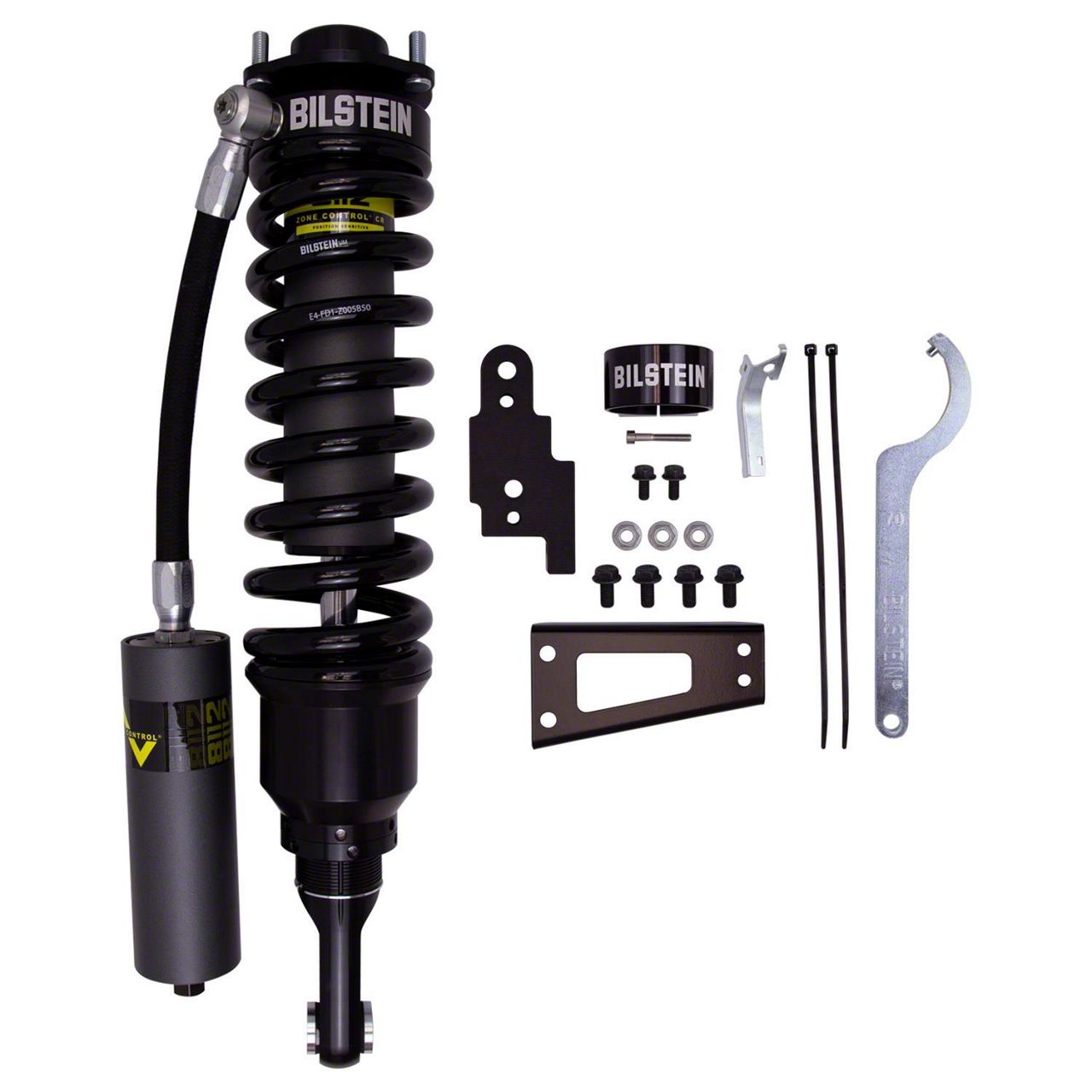 Bilstein B8 8112 ZoneControl CR Series Front Coil-Over Shock for 0.40 to 2.60-Inch Lift; Driver Side (05-23 Tacoma)