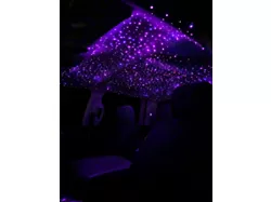 Black Flag Lighting RGB-W + Twinkle Starlight Headliner; 2000 Stars (Universal; Some Adaptation May Be Required)