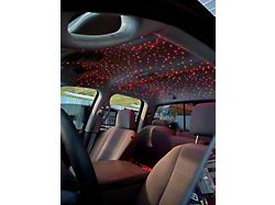 Black Flag Lighting RGB-W + Twinkle Starlight Headliner; 800 Stars with Shooting Stars (Universal; Some Adaptation May Be Required)