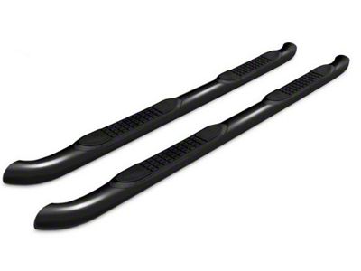 3-Inch Side Step Bars; Black (18-25 Jeep Wrangler JL 2-Door)