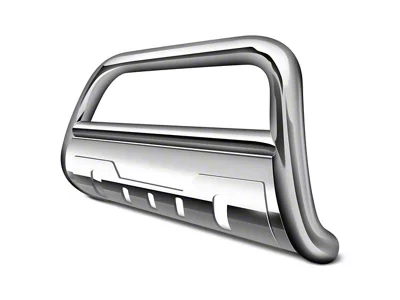 3.50-Inch Savannah Oval Bull Bar; Stainless (16-23 Tacoma)