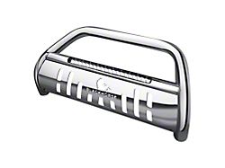 Beacon LED Bull Bar; Stainless Steel (07-18 Jeep Wrangler JK)