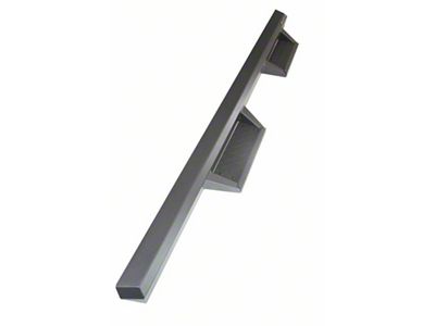 Impact Side Step Bars; Black (07-18 Jeep Wrangler JK 4-Door)