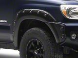 Recessed Bolt Fender Flares; Matte Black (12-15 Tacoma)