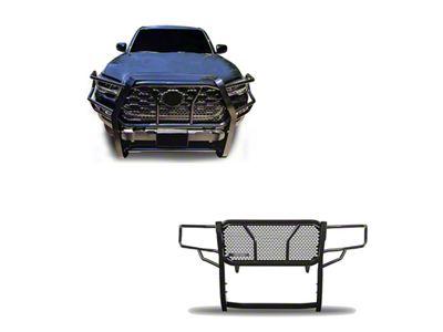 Rugged Heavy Duty Grille Guard; Black (16-23 Tacoma)