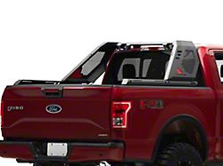 Vigor Roll Bar with LED Cube Lights; Black (07-25 Tundra)