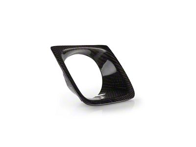 Black Ops Auto Works Adaptive Cruise Surround Panel; Carbon Fiber (17-21 Jeep Grand Cherokee WK2)