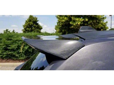 Black Ops Auto Works CFR Edition Rear Upper Spoiler; Carbon Fiber (15-21 Jeep Grand Cherokee WK2)