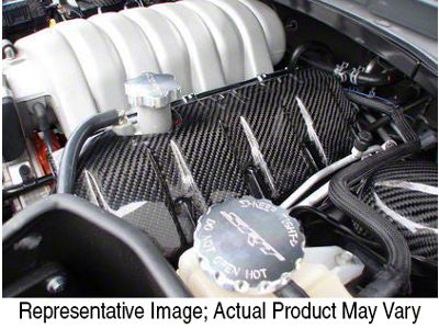 Black Ops Auto Works Engine Covers; Unpainted (06-10 Jeep Grand Cherokee SRT8)
