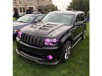Black Ops Auto Works Front Splitter; Unpainted (06-10 Jeep Grand Cherokee WK SRT8)