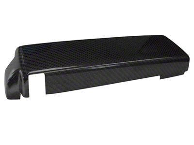 Black Ops Auto Works Fuse Box Cover; Large; Carbon Fiber (05-08 Jeep Grand Cherokee WK)