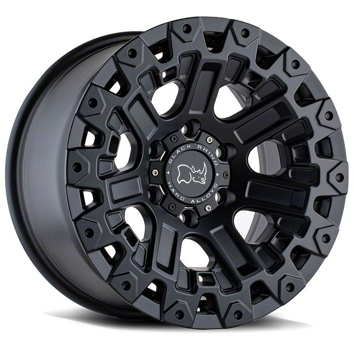 ランボ、エンツォセット Black Rhino Toyota 4-Runner Ozark Matte Black 6-Lug Wheel