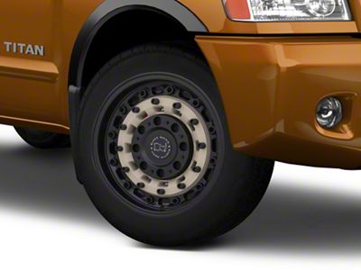 Black Rhino Arsenal Sand on Black 6-Lug Wheel; 20x9.5; -18mm Offset (04-15 Titan)