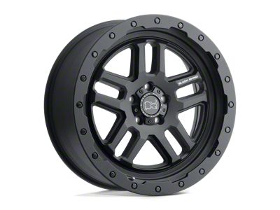 Black Rhino Barstow Textured Matte Black 6-Lug Wheel; 20x9.5; 12mm Offset (04-15 Titan)