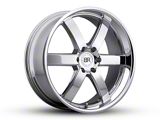 Black Rhino Pondora Chrome 6-Lug Wheel; 20x8.5; 18mm Offset (04-15 Titan)
