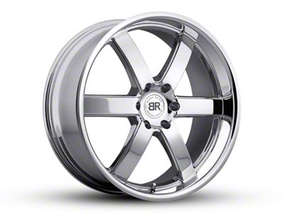 Black Rhino Pondora Chrome 6-Lug Wheel; 20x8.5; 18mm Offset (04-15 Titan)