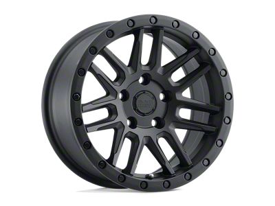 Black Rhino Arches Matte Black 6-Lug Wheel; 20x9.5; 12mm Offset (05-21 Frontier)