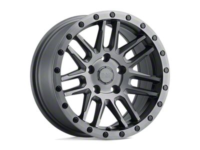 Black Rhino Arches Matte Brushed Gunmetal with Black Bolts 6-Lug Wheel; 17x9.5; 12mm Offset (05-21 Frontier)