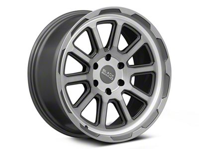 Black Rhino Chase Brushed Gunmetal 6-Lug Wheel; 20x9; 12mm Offset (05-21 Frontier)