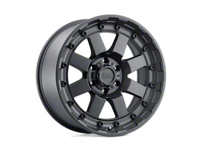Black Rhino Cleghorn Matte Black 6-Lug Wheel; 20x9; 18mm Offset (05-21 Frontier)