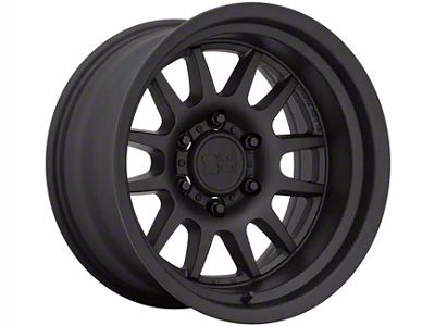 Black Rhino Guide Matte Black 6-Lug Wheel; 17x9; 0mm Offset (05-21 Frontier)