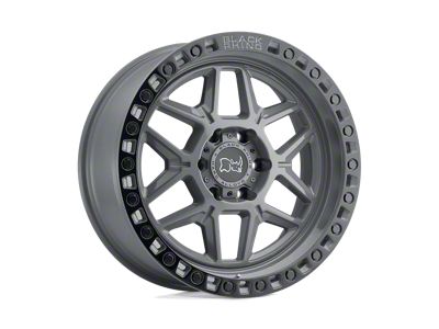 Black Rhino Kelso Battleship Gray with Black Ring 6-Lug Wheel; 20x9; 18mm Offset (05-21 Frontier)