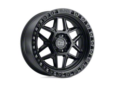 Black Rhino Kelso Matte Black 6-Lug Wheel; 20x9; 18mm Offset (05-21 Frontier)