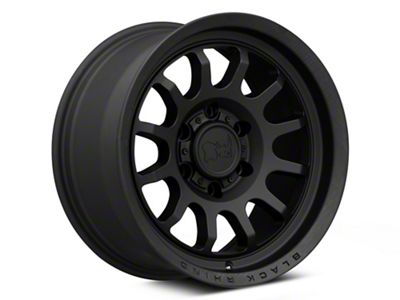Black Rhino Rapid Matte Black 6-Lug Wheel; 17x8.5; 0mm Offset (05-21 Frontier)