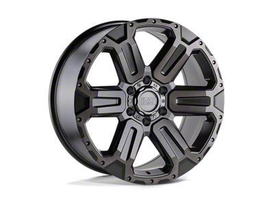 Black Rhino Wanaka Matte Gunmetal with Brushed Face and Gunmetal Tint 6-Lug Wheel; 20x9; 35mm Offset (05-21 Frontier)
