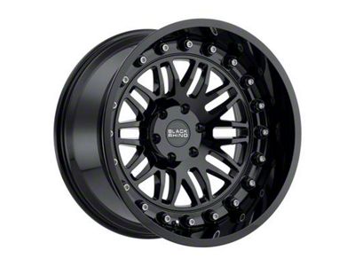 Black Rhino Fury Gloss Black 6-Lug Wheel; 20x11.5; -44mm Offset (05-15 Tacoma)