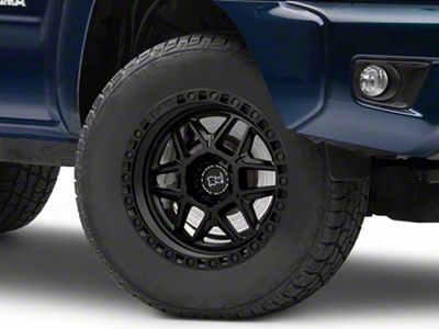 Black Rhino Kelso Matte Black 6-Lug Wheel; 17x9; 0mm Offset (05-15 Tacoma)