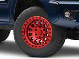 Black Rhino Primm Candy Red with Black Bolts 6-Lug Wheel; 17x9; 0mm Offset (05-15 Tacoma)