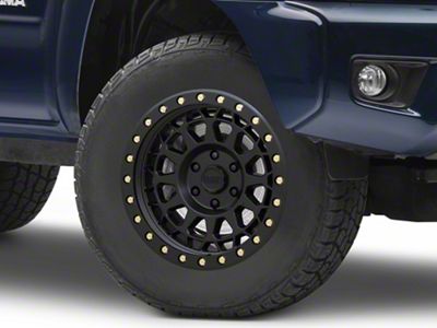 Black Rhino Primm Matte Black with Brass Bolts 6-Lug Wheel; 17x8.5; 0mm Offset (05-15 Tacoma)