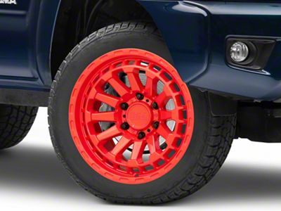 Black Rhino Raid Gloss Red 6-Lug Wheel; 20x9.5; -18mm Offset (05-15 Tacoma)