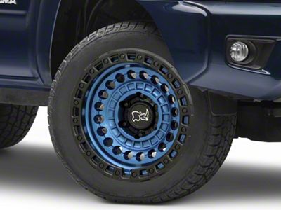 Black Rhino Sentinel Cobalt Blue with Black Ring 6-Lug Wheel; 20x9.5; 12mm Offset (05-15 Tacoma)