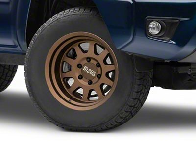 Black Rhino Stadium Matte Bronze 6-Lug Wheel; 17x9.5; -18mm Offset (05-15 Tacoma)