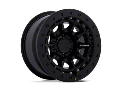Black Rhino Tusk Gloss Black 6-Lug Wheel; 17x8.5; -10mm Offset (05-15 Tacoma)