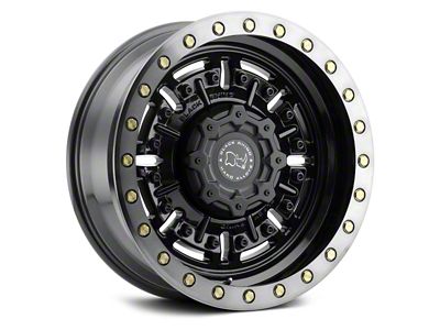 Black Rhino Abrams Gloss Gunblack with Machined Dark Tint 5-Lug Wheel; 20x9.5; 12mm Offset (07-13 Tundra)