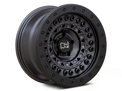 Black Rhino Barricade Gunblack with Black Rock Guard 5-Lug Wheel; 18x9; 10mm Offset (07-13 Tundra)