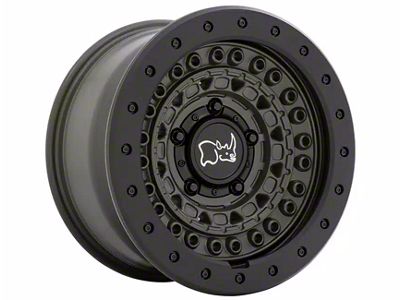Black Rhino Barricade Olive Drab Green with Black Rock Guard 5-Lug Wheel; 20x9; 10mm Offset (07-13 Tundra)