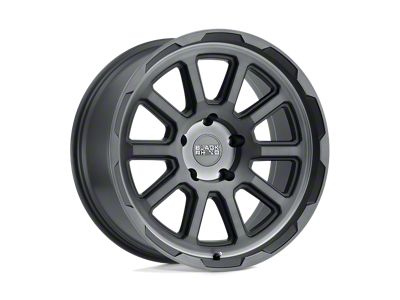Black Rhino Chase Brushed Gunmetal 5-Lug Wheel; 20x8.5; 10mm Offset (07-13 Tundra)