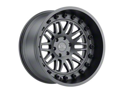 Black Rhino Fury Matte Gunmetal 5-Lug Wheel; 20x9.5; 12mm Offset (07-13 Tundra)