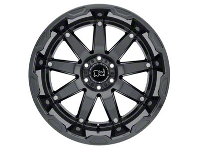 Black Rhino Oceano Gloss Gunblack with Stainless Bolts 5-Lug Wheel; 20x9.5; 12mm Offset (07-13 Tundra)