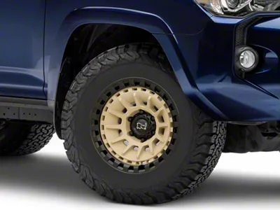 Black Rhino Barrage Desert Sand on Matte Black 6-Lug Wheel; 17x8.5; -10mm Offset (10-24 4Runner)