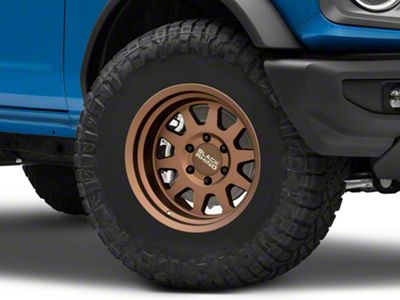 Black Rhino Stadium Matte Bronze 6-Lug Wheel; 16x8; -10mm Offset (10-24 4Runner)