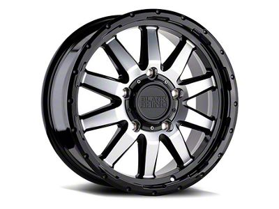 Black Rhino Excursion Gloss Black 6-Lug Wheel; 17x7.5; 35mm Offset (24-25 Tacoma)