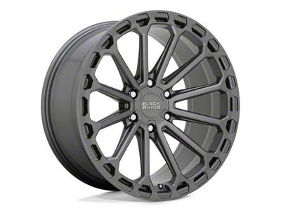 Black Rhino Kaizen Matte Gunmetal 6-Lug Wheel; 17x9.5; -12mm Offset (24-25 Tacoma)