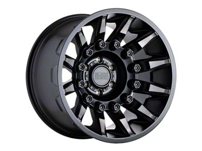 Black Rhino Mission Matte Black with Machined Tinted Spoke 6-Lug Wheel; 20x11.5; -44mm Offset (24-25 Tacoma)